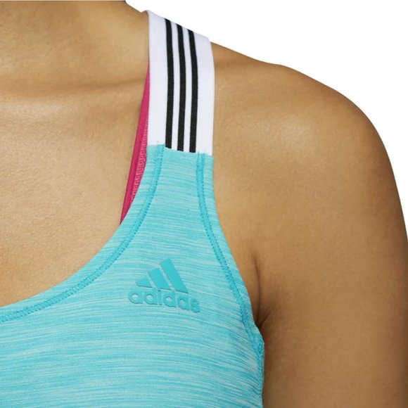 adidas Aqua Blue Climalite X-backPerformance Tank - Picture 6 of 11